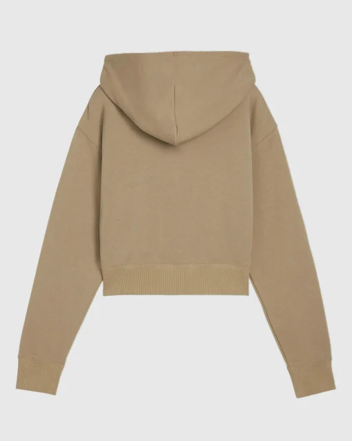 Felpa con cappuccio Better Classics Marrone Donna