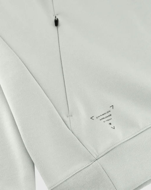 Felpa Con Cappuccio C-Tech Verde Uomo