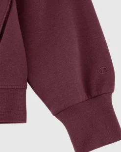 Felpa Con Cappuccio Full Zip Emotional Dance Viola Bambina