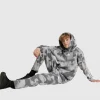 Felpa con cappuccio Future Icons Camo Printed Verde Bambino