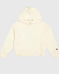 Felpa Con Cappuccio Icons Bianco Bambina