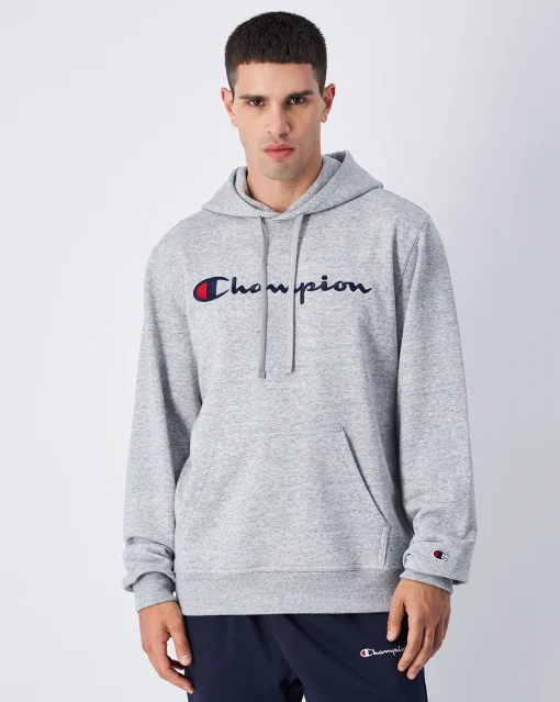 Felpa Con Cappuccio Icons Grigio Uomo