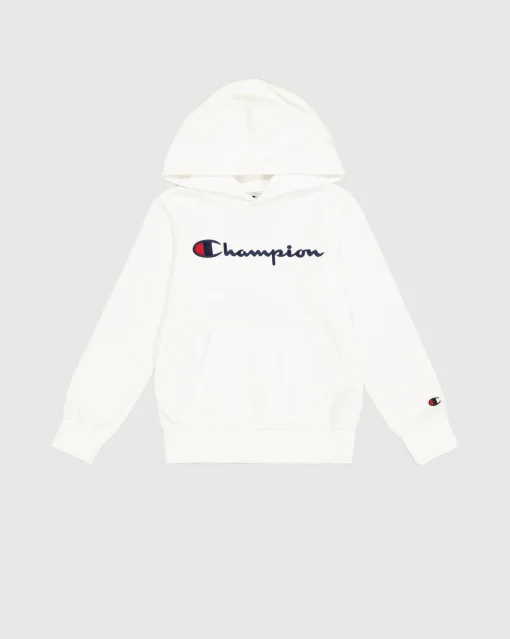 Felpa Con Cappuccio Icons Bianco Bambino