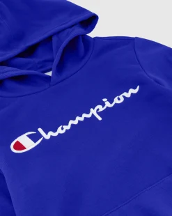Felpa Con Cappuccio Icons Blu Bambino