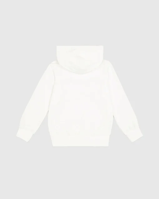 Felpa Con Cappuccio Icons Bianco Bambino