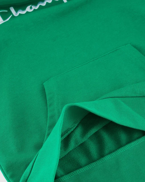 Felpa Con Cappuccio Icons Verde Bambino