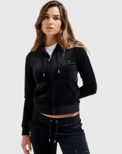 Felpa Con Cappuccio Jewel Robertson Nero Donna