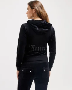 Felpa Con Cappuccio Jewel Robertson Nero Donna
