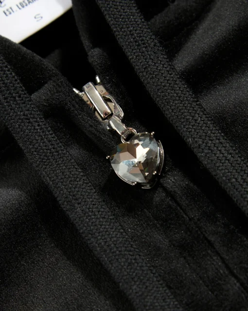 Felpa Con Cappuccio Jewel Robertson Nero Donna