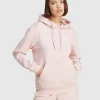 Felpa Con Cappuccio Small Logo Rosa Donna