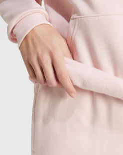 Felpa Con Cappuccio Small Logo Rosa Donna