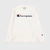 Felpa con logo grande Bianco Bambino