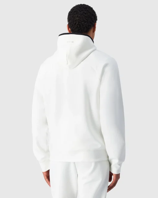 Felpa Full-Zip Con Cappuccio C-Tech Bianco Uomo