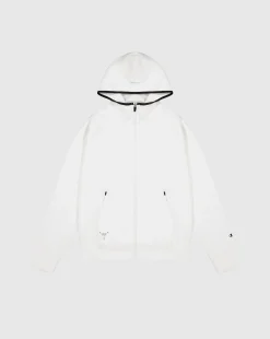 Felpa Full-Zip Con Cappuccio C-Tech Bianco Uomo
