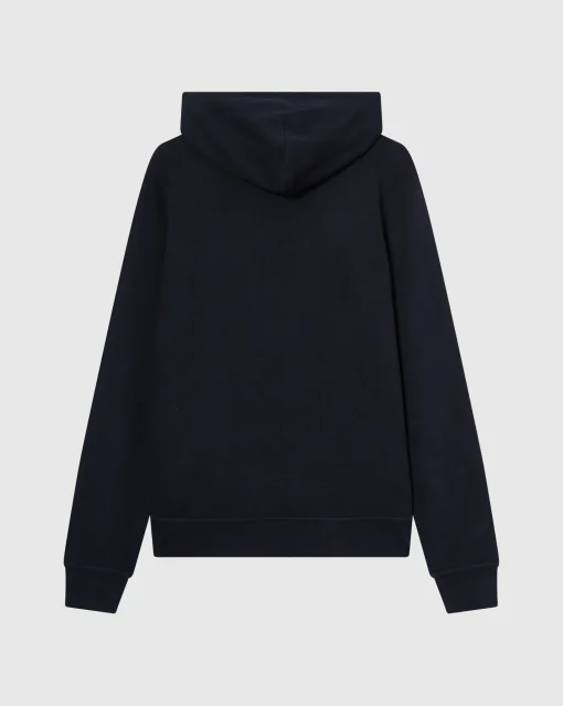 Felpa Full-Zip Con Cappuccio Icons Blu Uomo