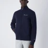 Felpa Full-Zip Icons Blu Uomo