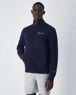 Felpa Full-Zip Icons Blu Uomo