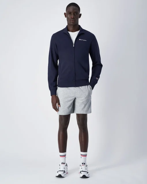 Felpa Full-Zip Icons Blu Uomo