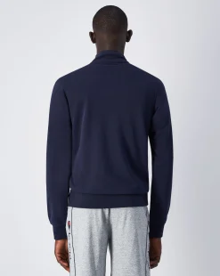 Felpa Full-Zip Icons Blu Uomo