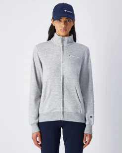 Felpa Full-Zip Icons Grigio Donna