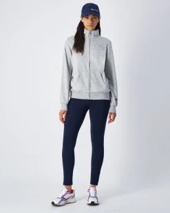 Felpa Full-Zip Icons Grigio Donna