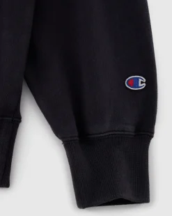 Felpa Heritage con cappuccio Nero Uomo