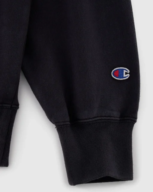 Felpa Heritage con cappuccio Nero Uomo