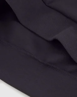 Felpa Interlock con cappuccio Nero Uomo