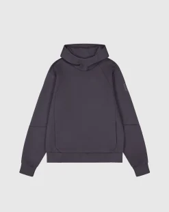 Felpa Interlock con cappuccio Nero Uomo