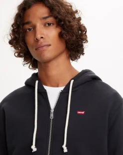 Felpa Zip The Original Nero Uomo
