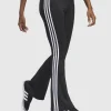 Flared Leggings Nero Donna