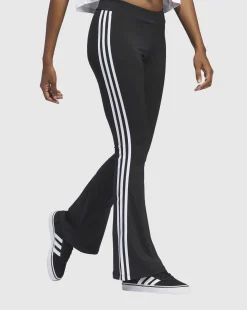 Flared Leggings Nero Donna