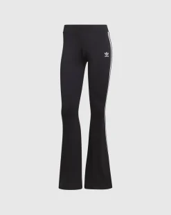 Flared Leggings Nero Donna