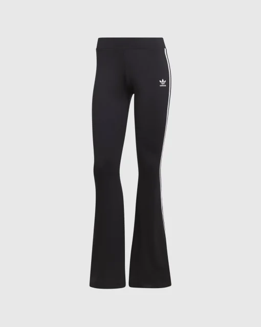 Flared Leggings Nero Donna