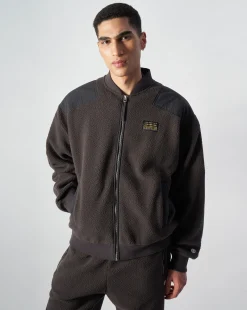 Giacca Bomber Surplus e Utility Nero Uomo
