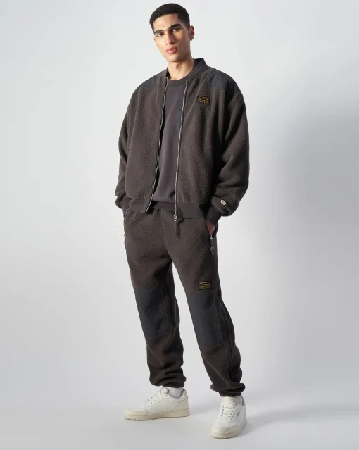 Giacca Bomber Surplus e Utility Nero Uomo