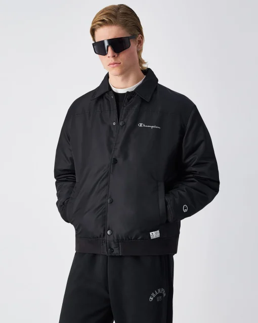 Giacca Bomber Urban Contemporary Nero Uomo
