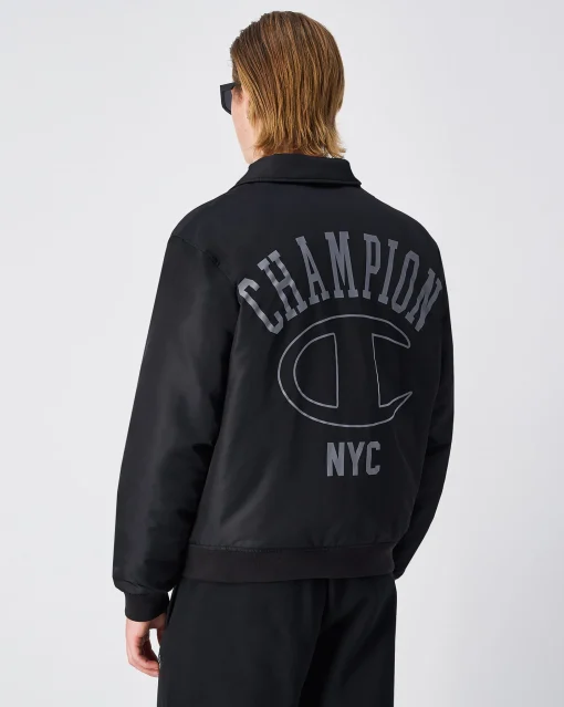 Giacca Bomber Urban Contemporary Nero Uomo