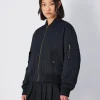 Giacca Bomber Utility Nero Donna