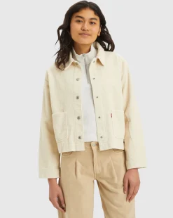 Giacca Camicia Lightweight Bianco Donna