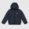 Giacca Con Cappuccio Outdoor Blu Bambino
