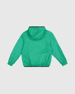 Giacca Con Cappuccio Outdoor Verde Bambino
