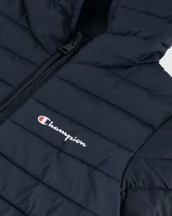 Giacca Con Cappuccio Outdoor Blu Bambino
