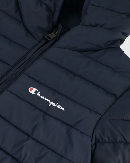 Giacca Con Cappuccio Outdoor Blu Bambino