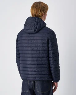 Giacca Con Cappuccio Outdoor Blu Uomo
