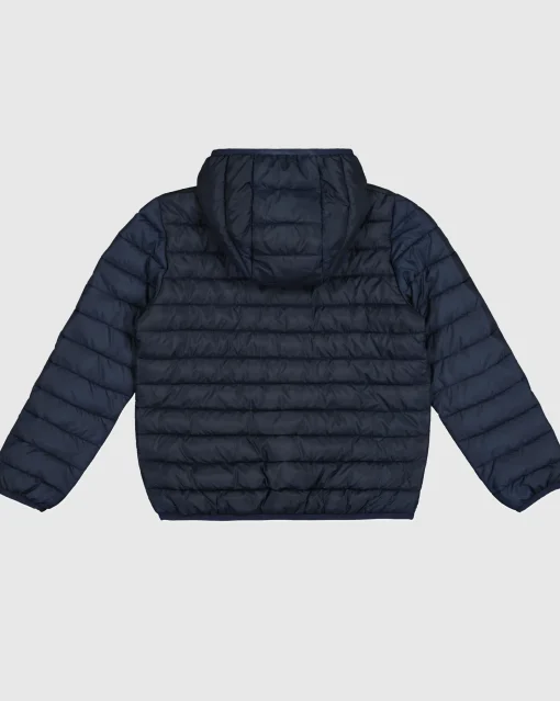 Giacca Con Cappuccio Outdoor Blu Bambino