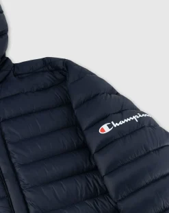 Giacca Con Cappuccio Outdoor Blu Uomo