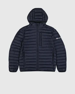 Giacca Con Cappuccio Outdoor Blu Uomo