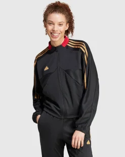 Giacca da allenamento Tiro Cut 3-Stripes Nero Donna