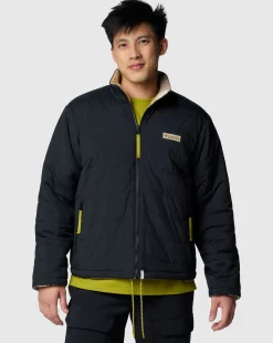 Giacca imbottita reversibile Wallowa Panorama Nero Uomo